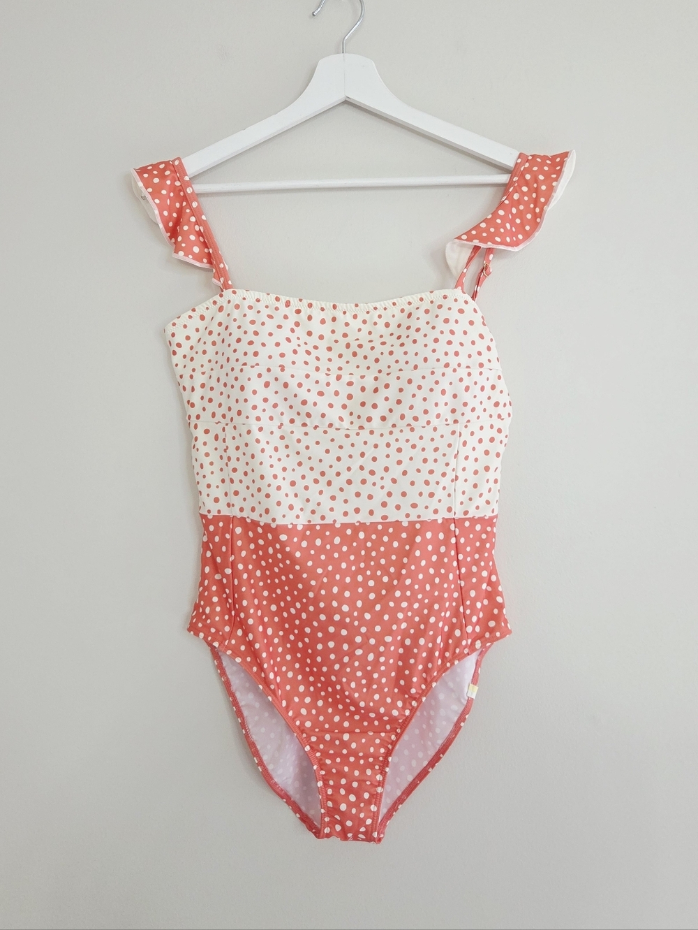 Summersalt The Ruffle Oasis One Piece Swimsuit Size 8 - Picture 3 of 7